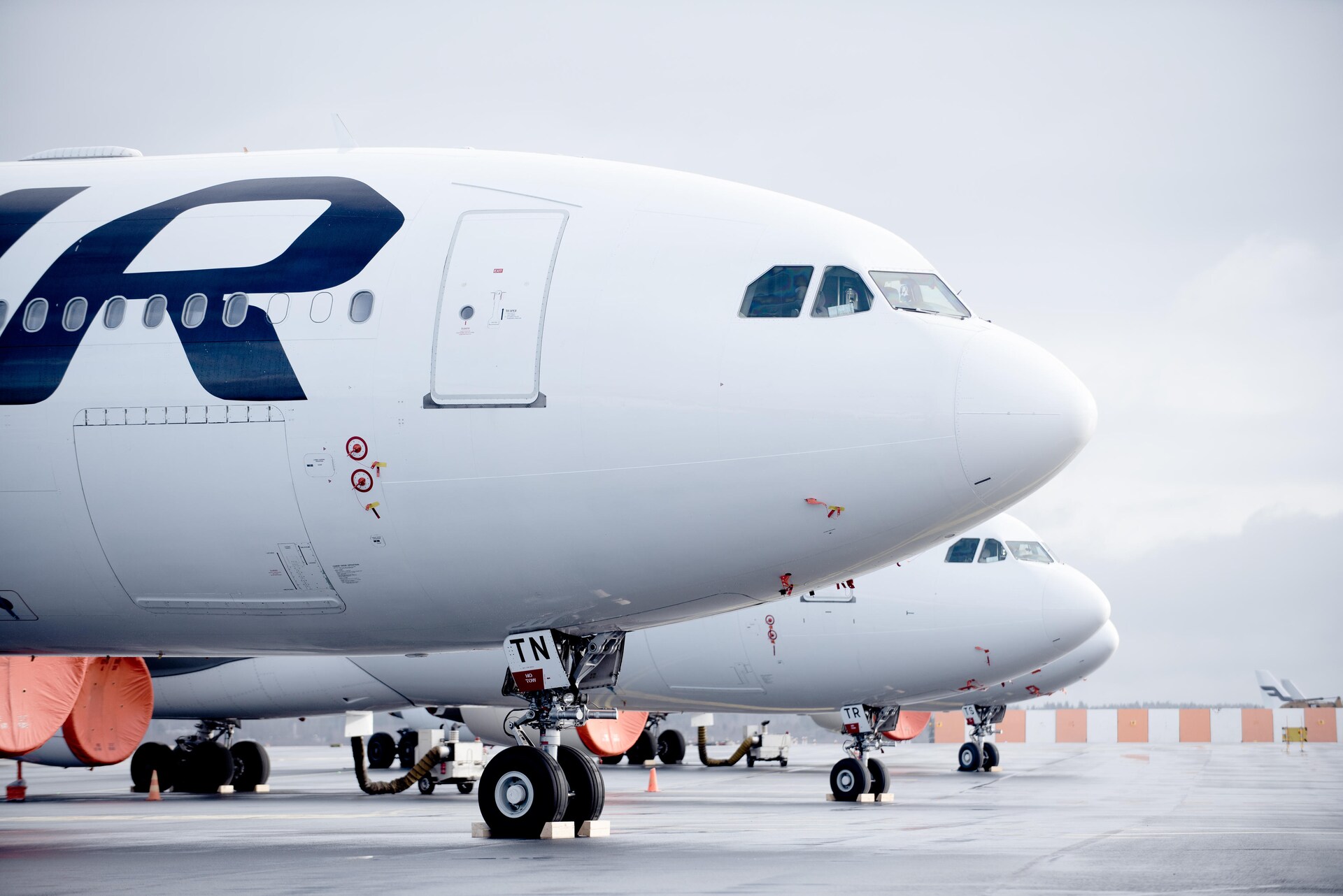 Four A330 aircraft will spend the winter parked in Southern France