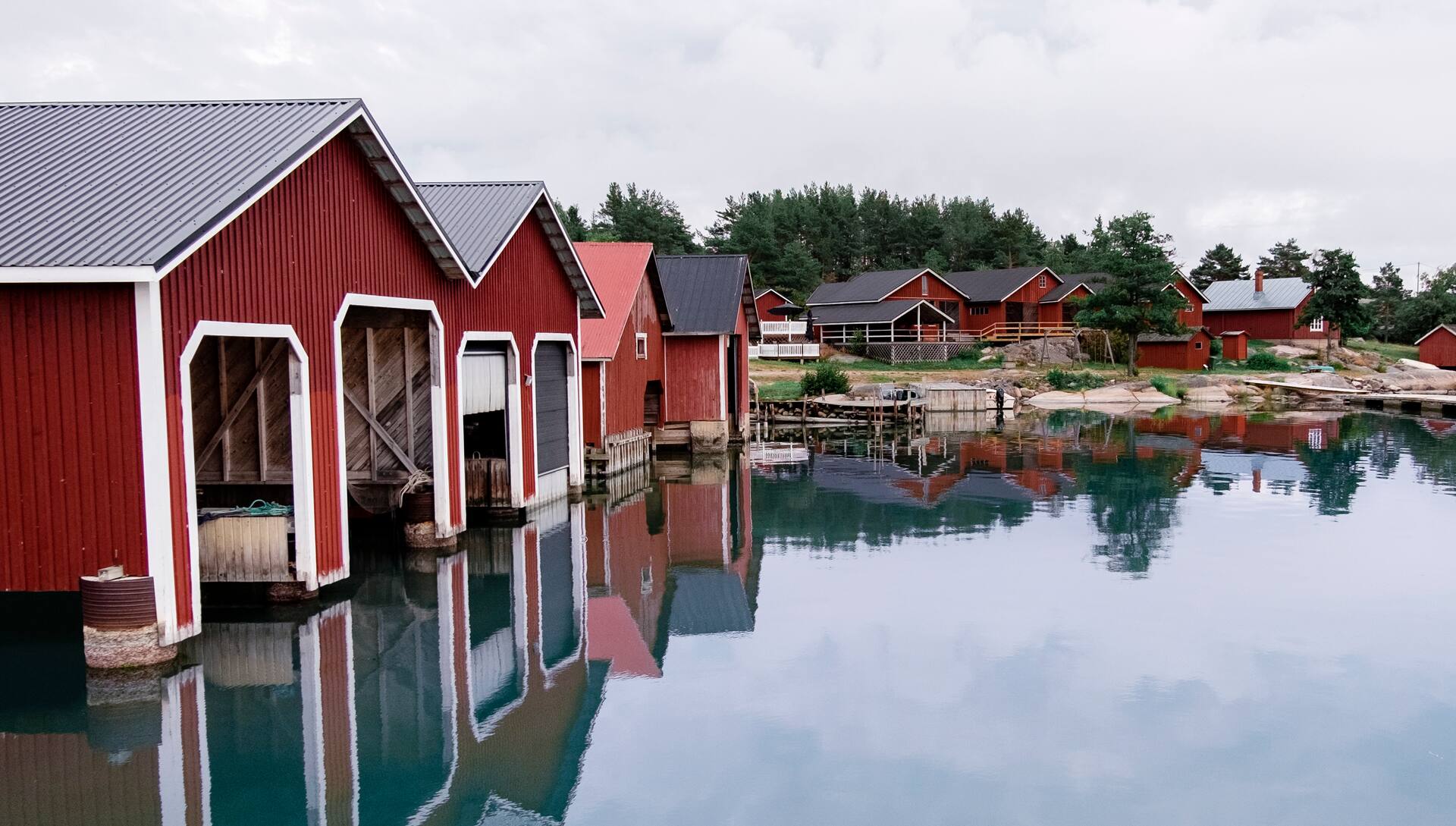 Sunny Åland Islands フィンエアー