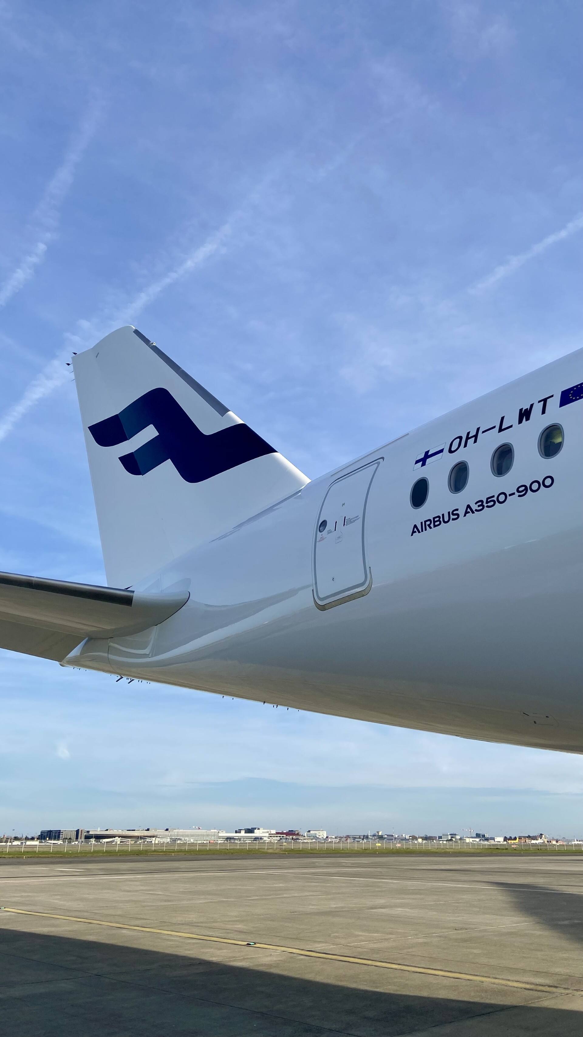 航空機・ヘリコプター FINNAIR A350-900 BRINGING US TOGETHER ph
